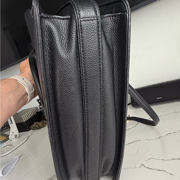 Tory Burch Black Leather Bag - Picture 6 of 8